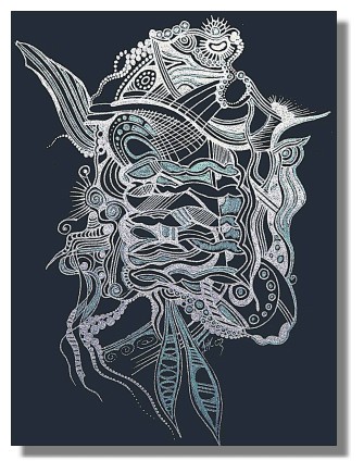 Original Art - Confused Fish.